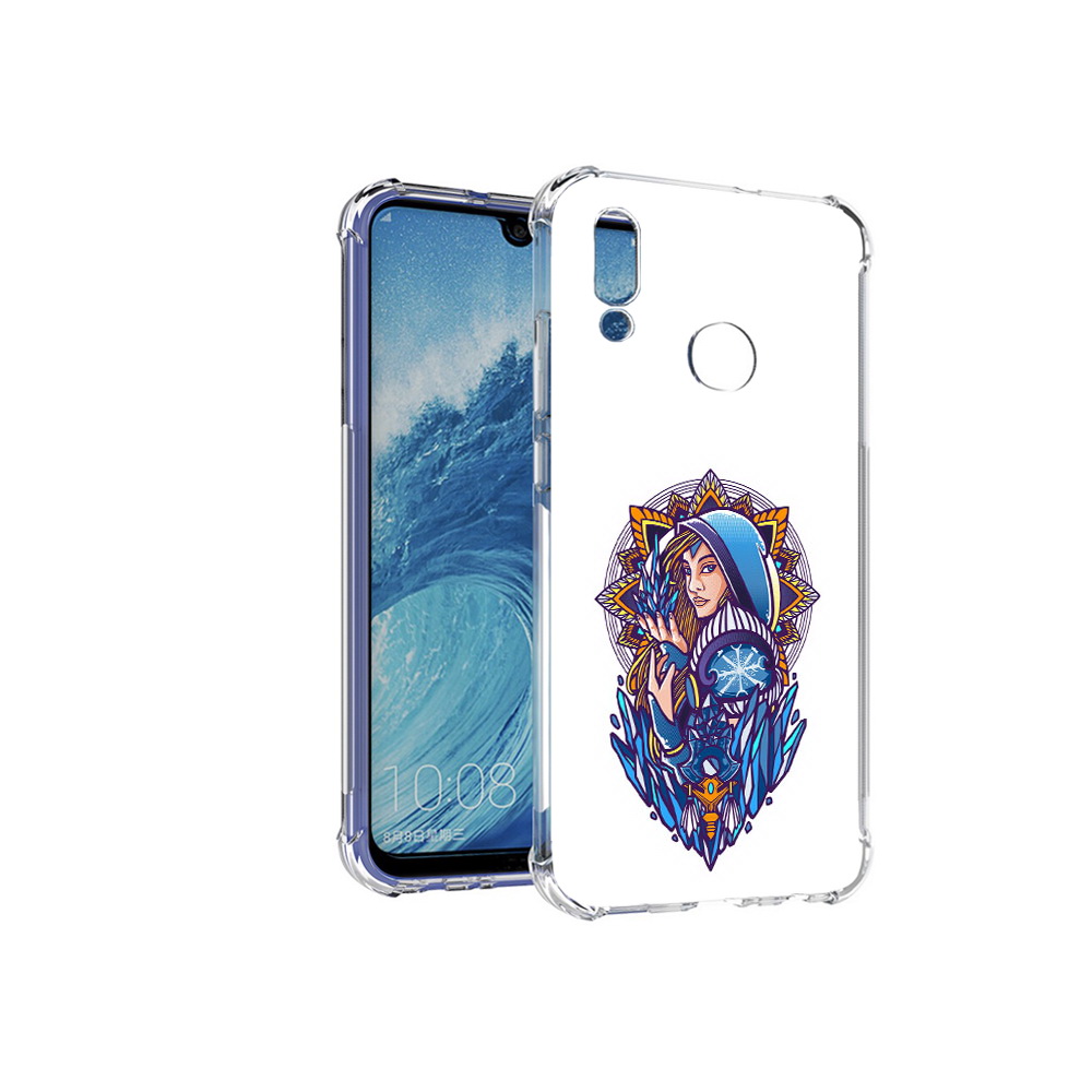 

Чехол MyPads Tocco для Huawei P Smart (2019) кристал мейден дота 2, Прозрачный, Tocco