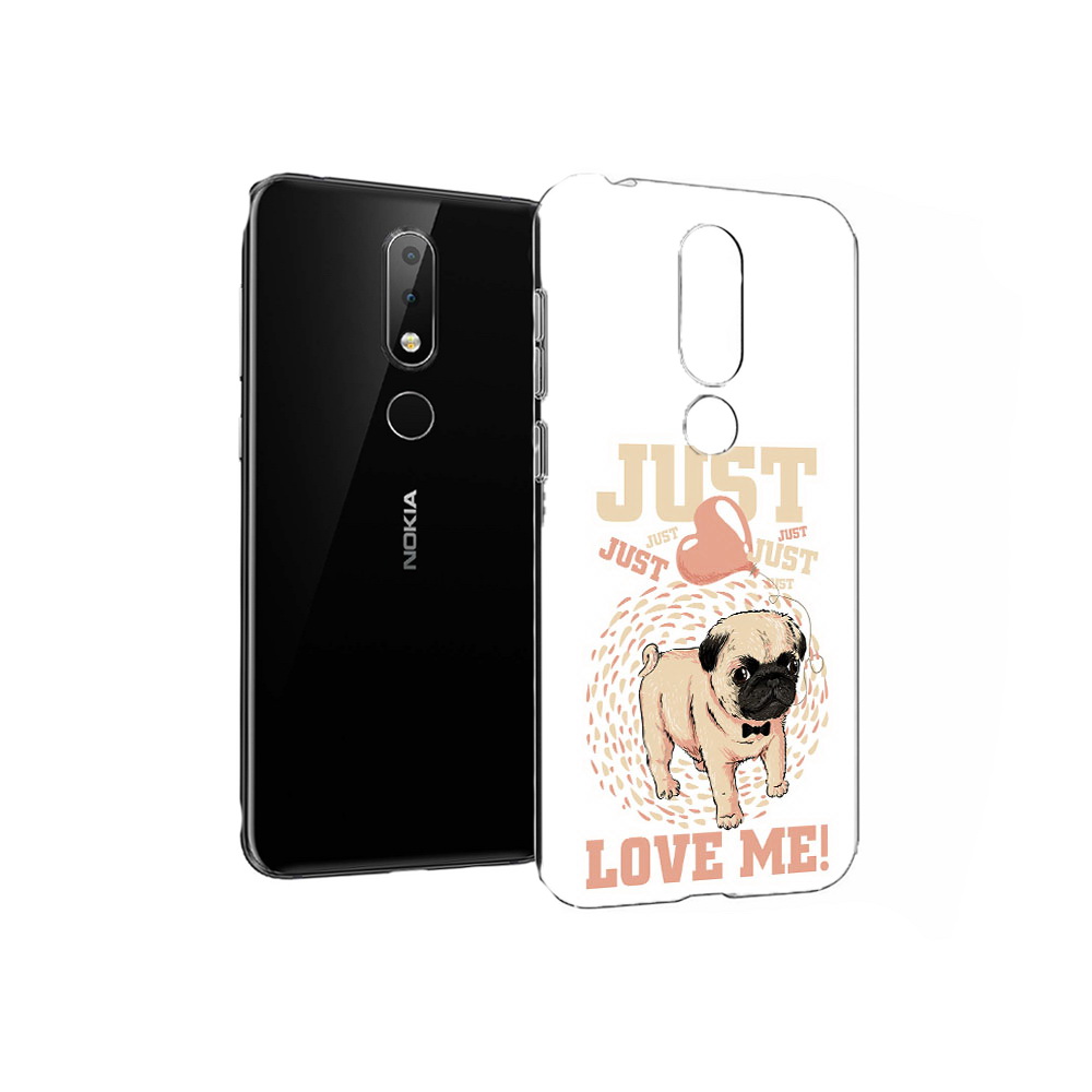 

Чехол MyPads Tocco для Nokia X6 Люби меня (PT115295.99.109), Прозрачный, Tocco