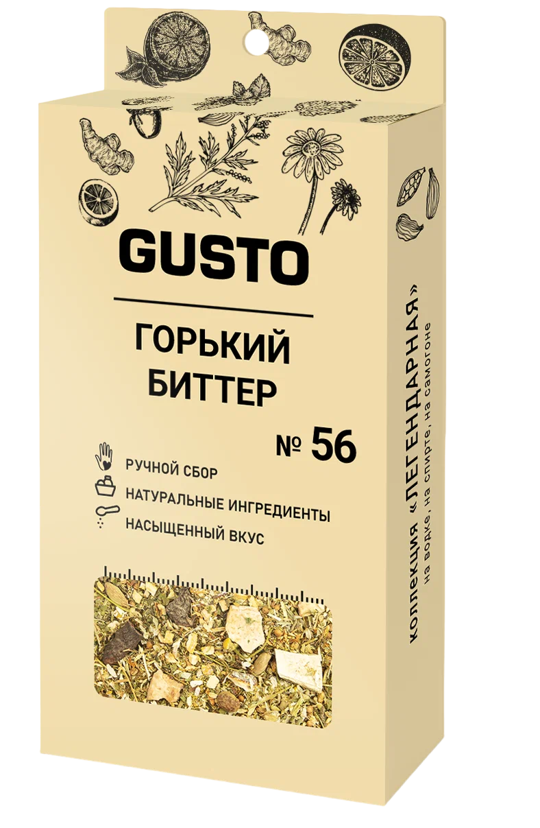 

GUSTO Горький биттер (38 гр.)