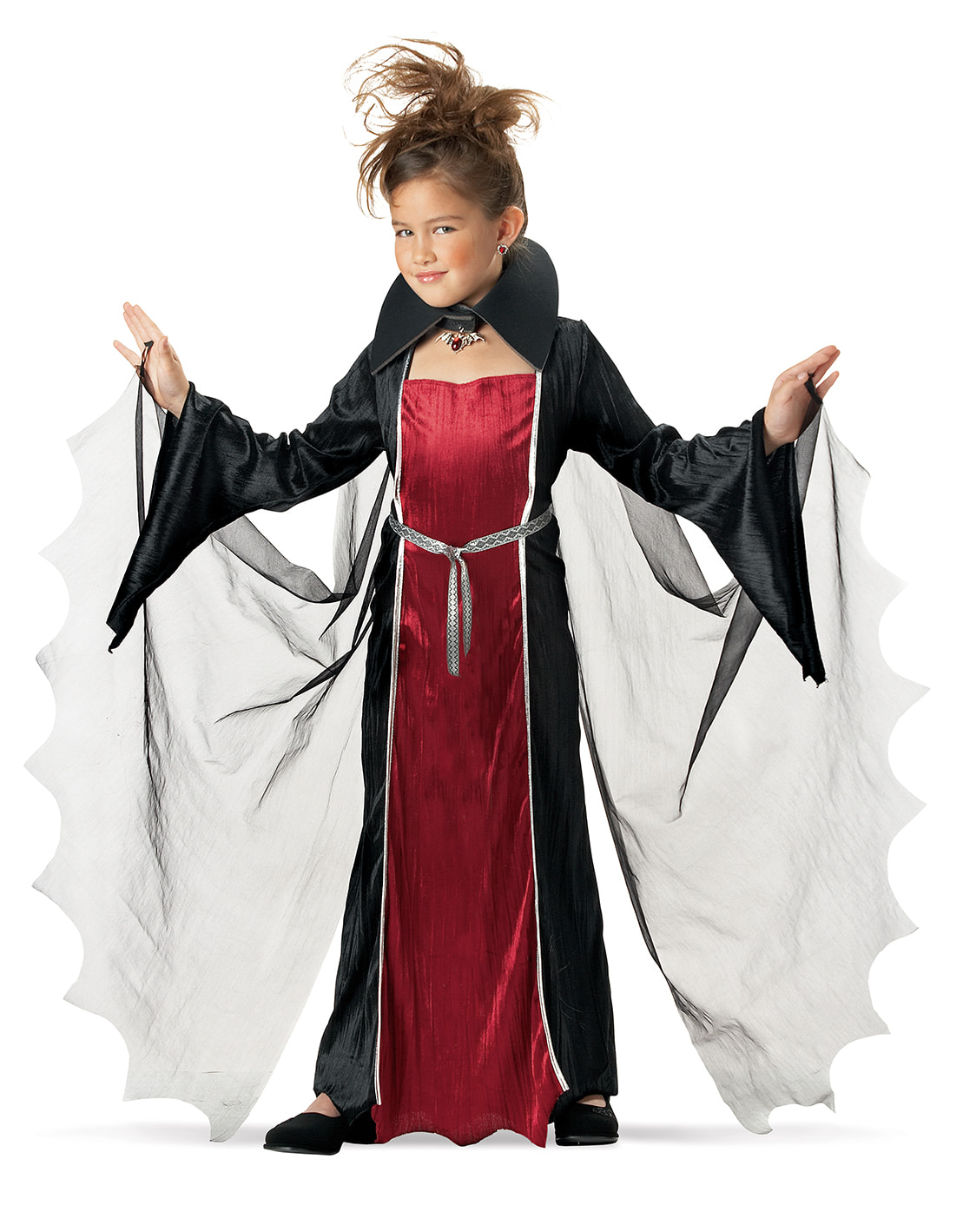 фото Костюм california costumes маленькая королева вампиров детский m (8-10 лет)