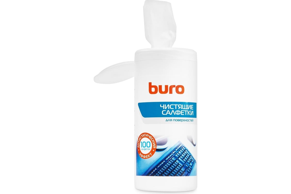 

Влажные салфетки Buro BU-Tsurface, 100 шт туба для поверхностей, Влажные салфетки Buro BU-Tsurface, 100 шт (туба) для поверхностей