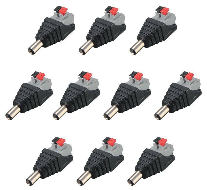 

Разъем DC TANTOS 00-00017929, черный, 10шт, 00-00017929
