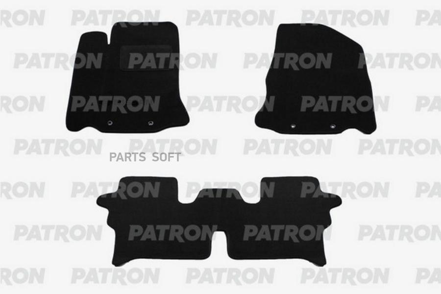 

Комплект Автомобильных Ковриков Текстильных Nissan Pathfinder 2012-2016 PATRON арт. PCC-NS