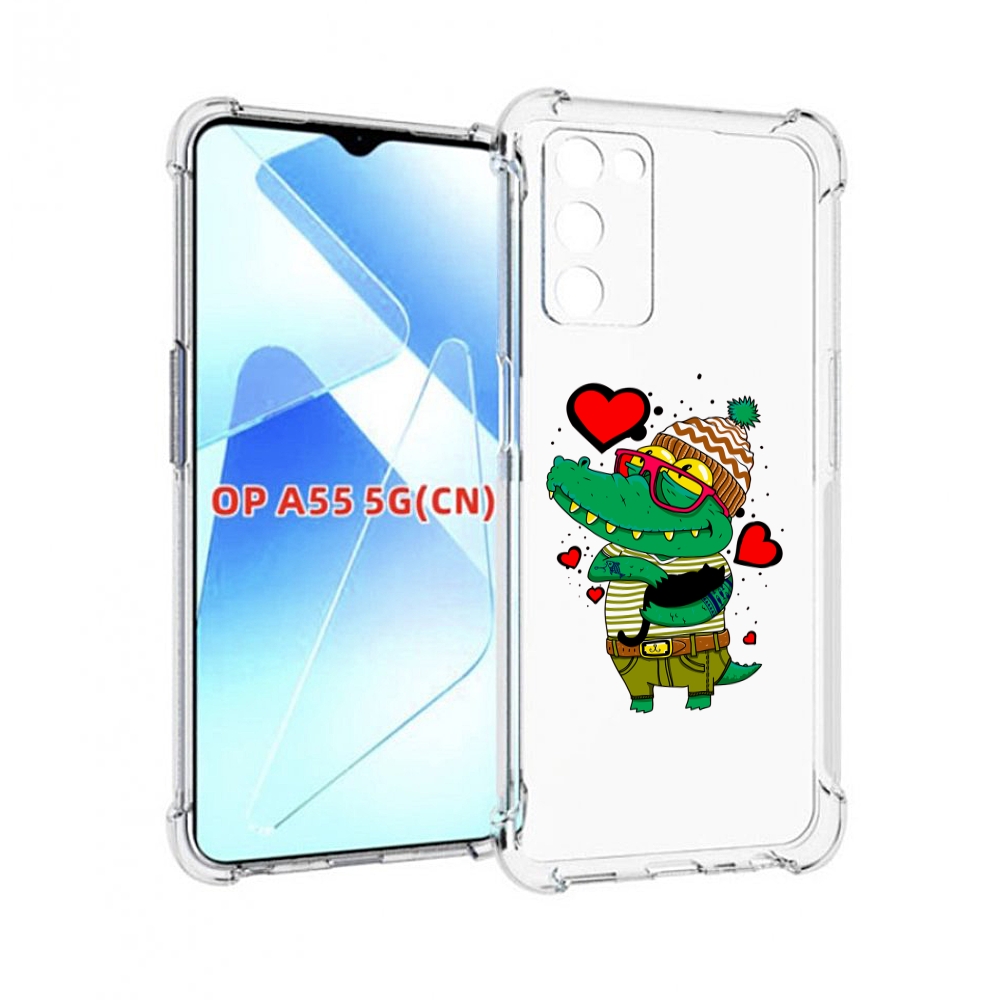 

Чехол MyPads Влюбленный крокодил для Infinix Zero X Neo, Прозрачный, Tocco