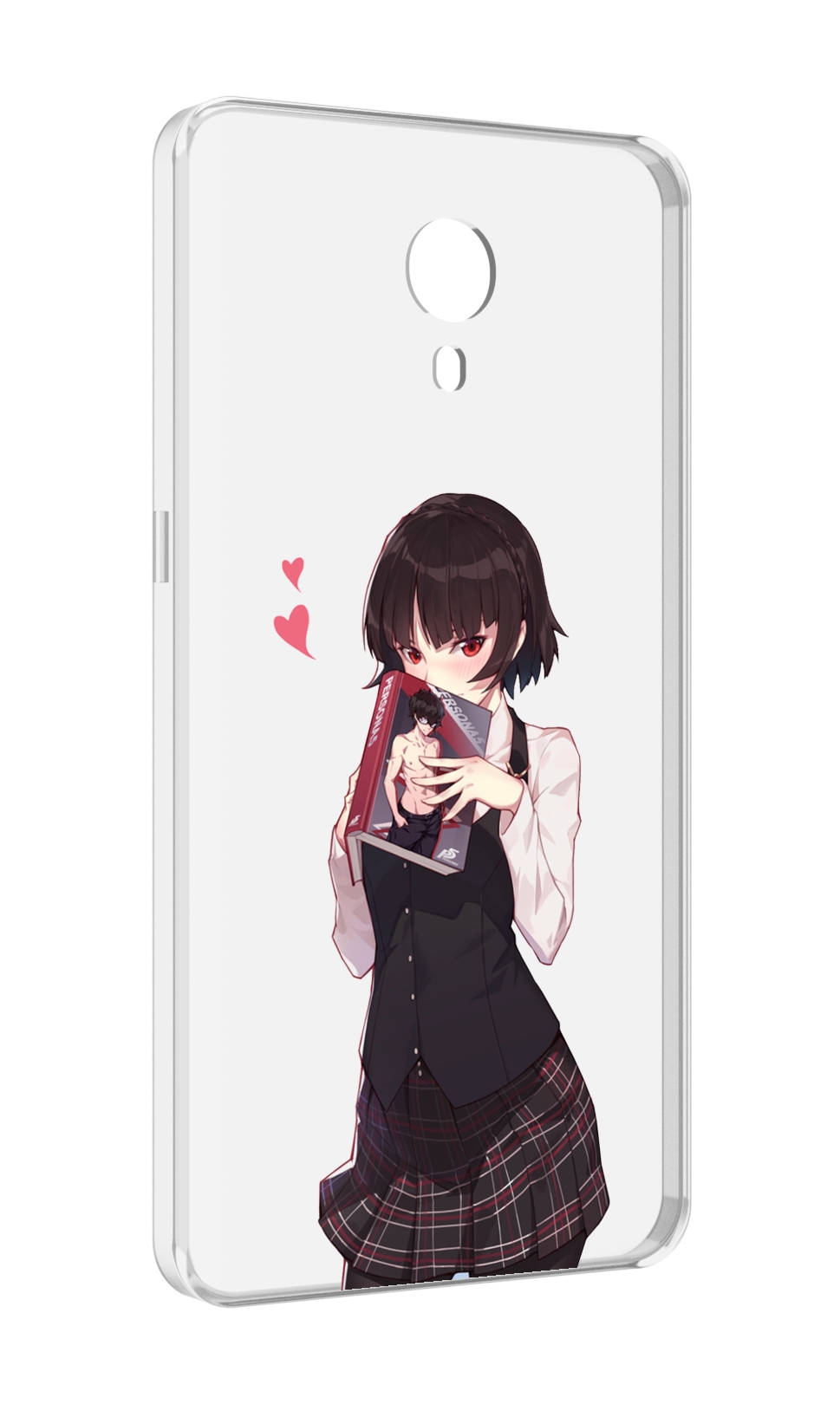 

Чехол MyPads Persona 5 - Makoto Niijima для Meizu M3 Note, Прозрачный, Tocco