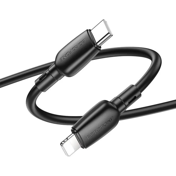 

Кабель Lightning-отсутствует Borofone B-03131 1м черный, B-03131