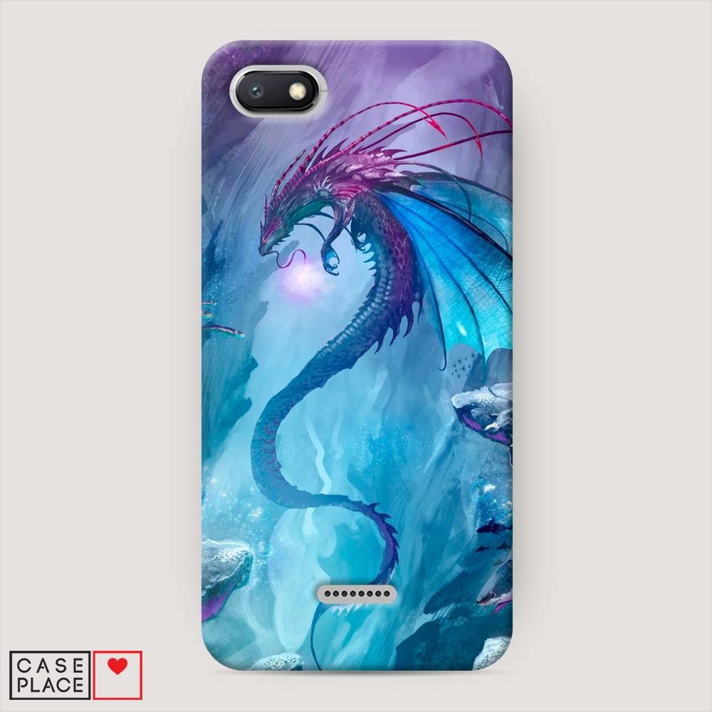 

Пластиковый чехол "Водный дракон" на Xiaomi Redmi 6A, 34120-1
