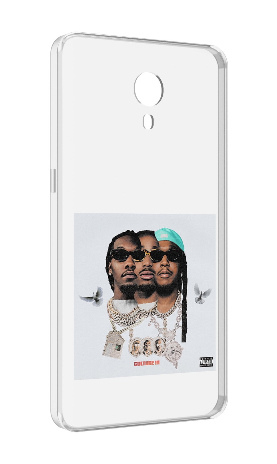 

Чехол MyPads Migos - Culture III для Meizu M3 Note, Прозрачный, Tocco