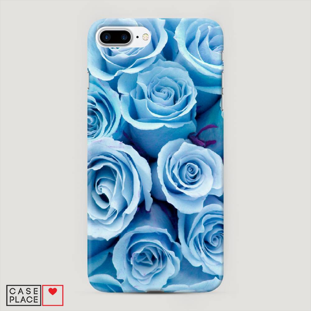 

Пластиковый чехол "Лазурные розы" на Apple iPhone 7 Plus, 10720-6