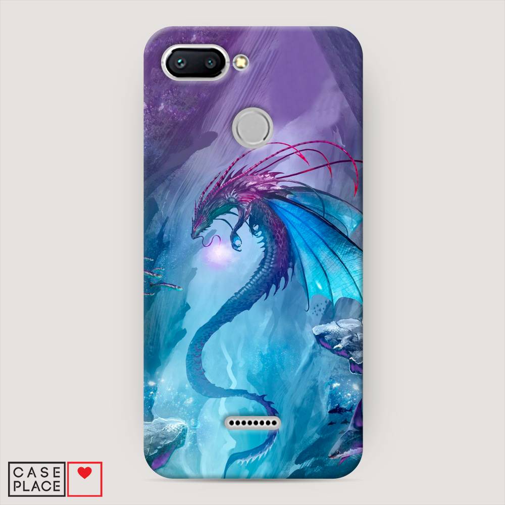 

Пластиковый чехол "Водный дракон" на Xiaomi Redmi 6