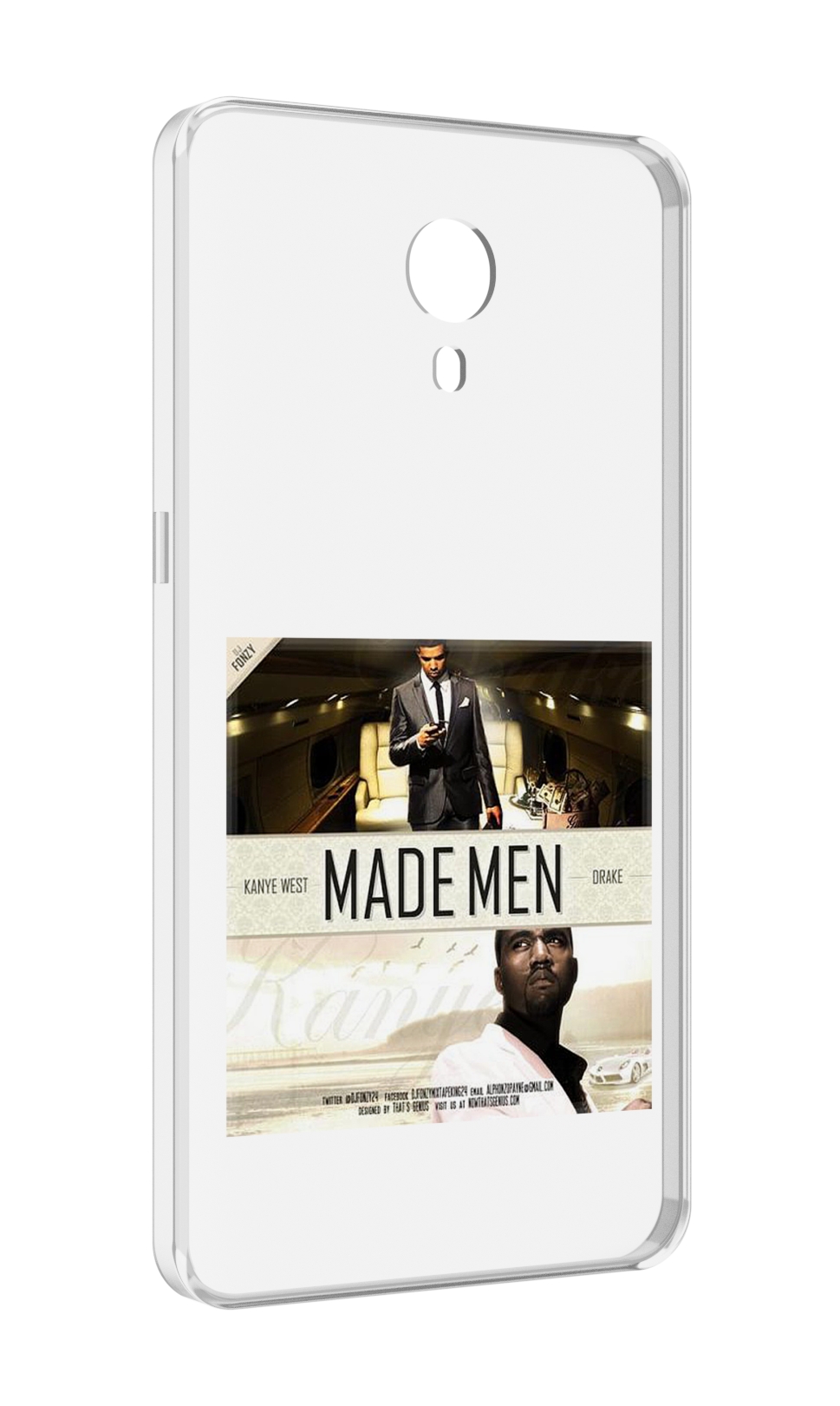 

Чехол MyPads Kanye West & Drake - Made Men для Meizu M3 Note, Прозрачный, Tocco