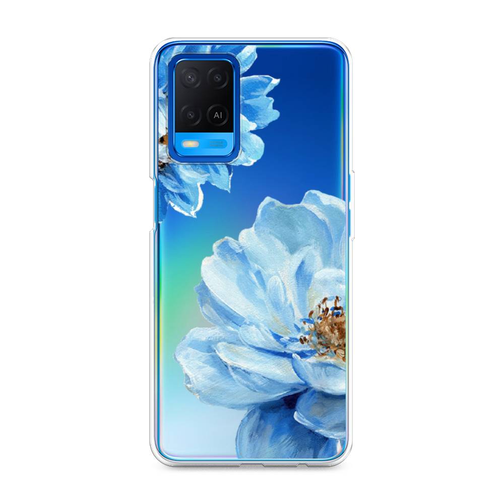 

Чехол Awog на Oppo A54 "Голубые клематисы", Разноцветный, 256150-8