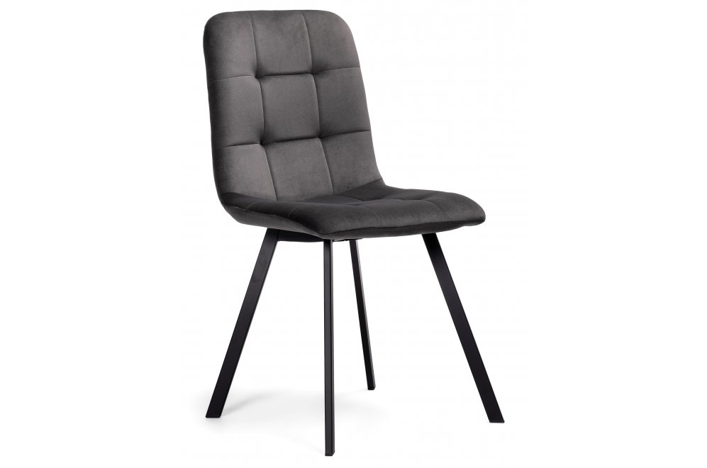 

Комплект стульев 4 шт. Woodville Bruk, dark gray/black, 1638