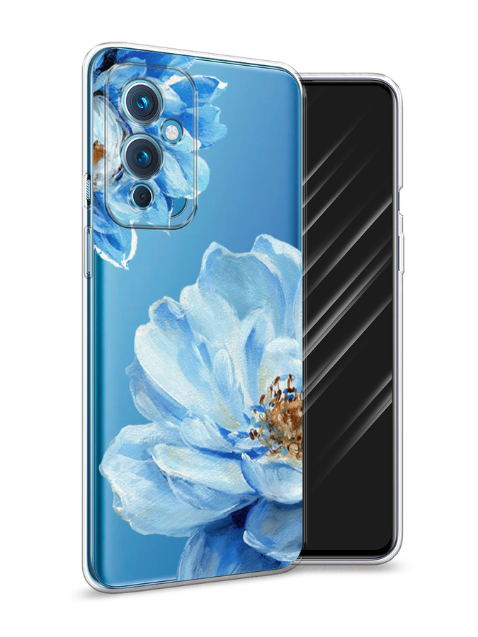 

Чехол Awog на OnePlus 9 LE2110 / ВанПлас 9 LE2110 "Голубые клематисы", Разноцветный, 152750-8