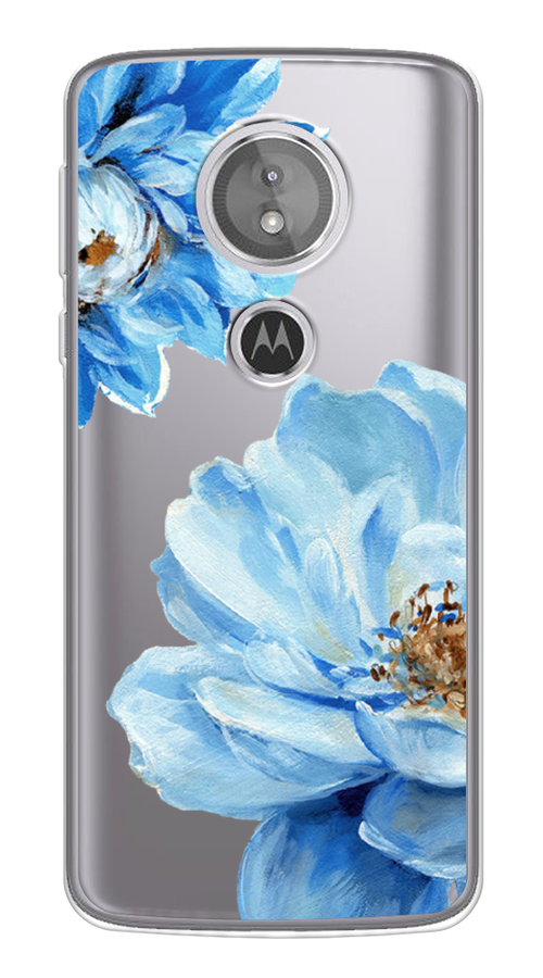 

Чехол Awog на Motorola Moto G6 Play / Моторола Мото G6 Плэй "Голубые клематисы", Разноцветный, 240950-8