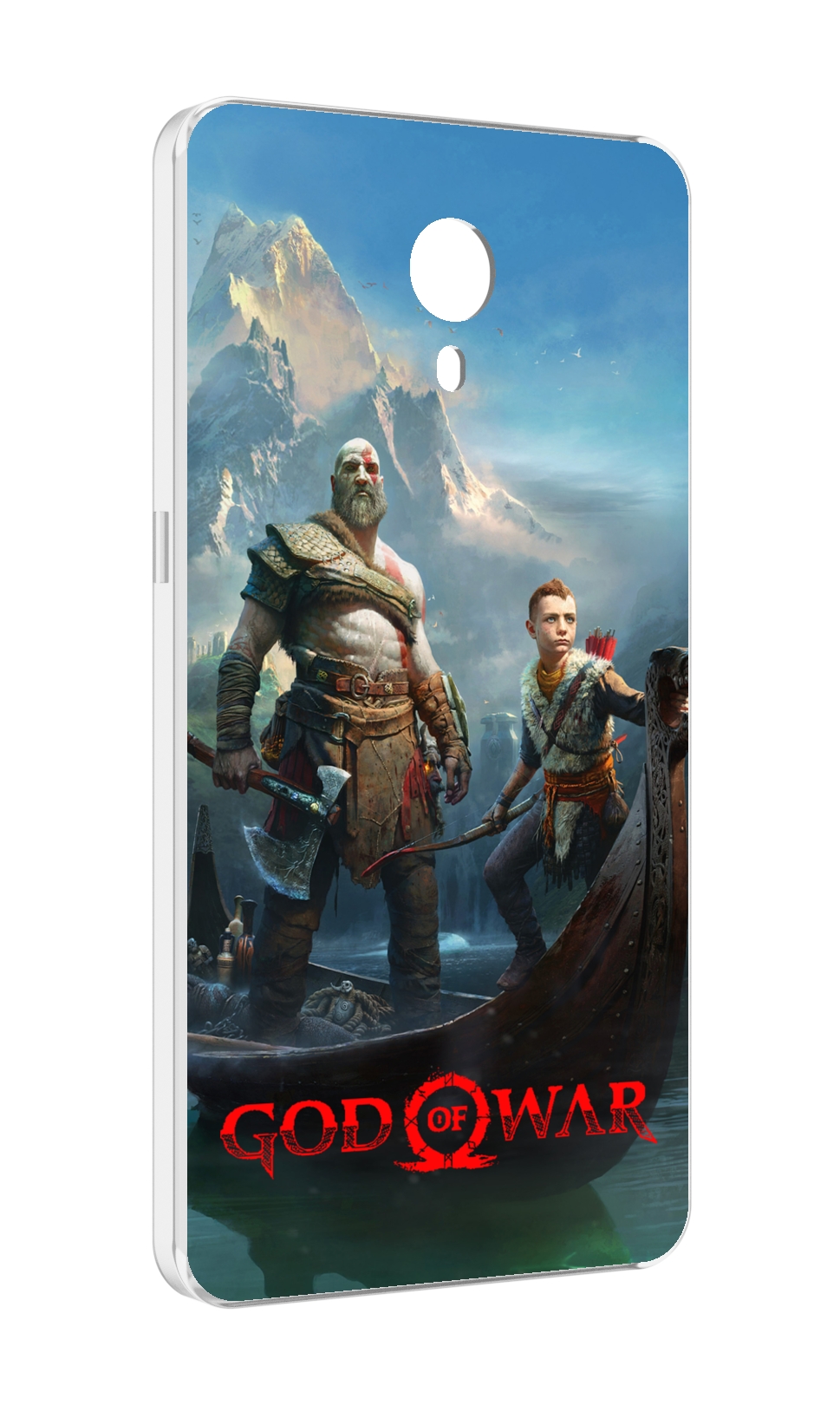 

Чехол MyPads God Of War Кратос Атрей для Meizu M3 Note, Прозрачный, Tocco