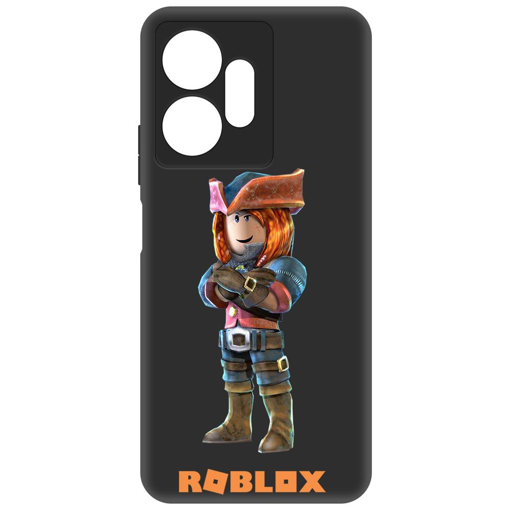 

Чехол-накладка Krutoff Soft Case Roblox-Эзебель для Infinix Zero 20 черный