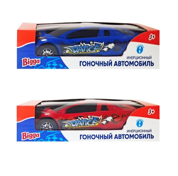 

Машинка инерционная Bigga 40 см, Разноцветный