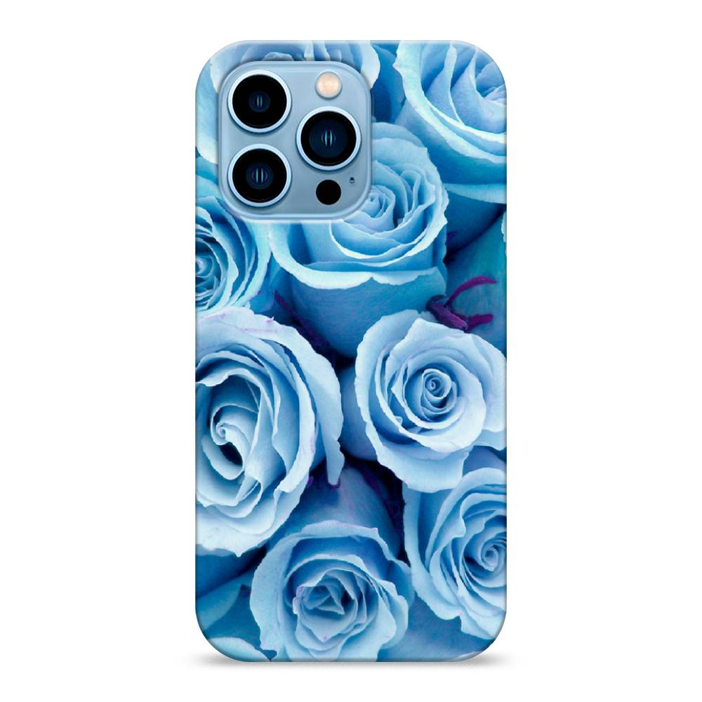 

Пластиковый чехол "Лазурные розы" на Apple iPhone 13 Pro, 14320-6