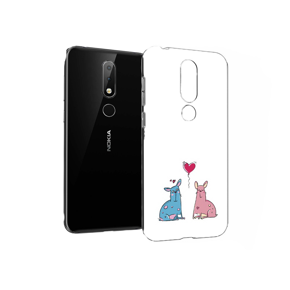 

Чехол MyPads Tocco для Nokia X6 Лама любовь (PT115295.99.102), Прозрачный, Tocco