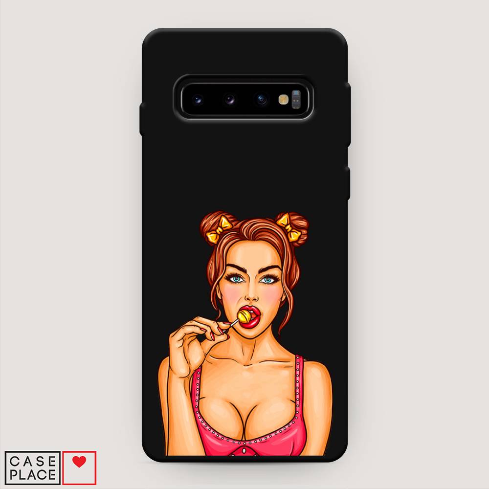 

Чехол Awog на Samsung Galaxy S10 Plus "Вкусный леденец", Разноцветный