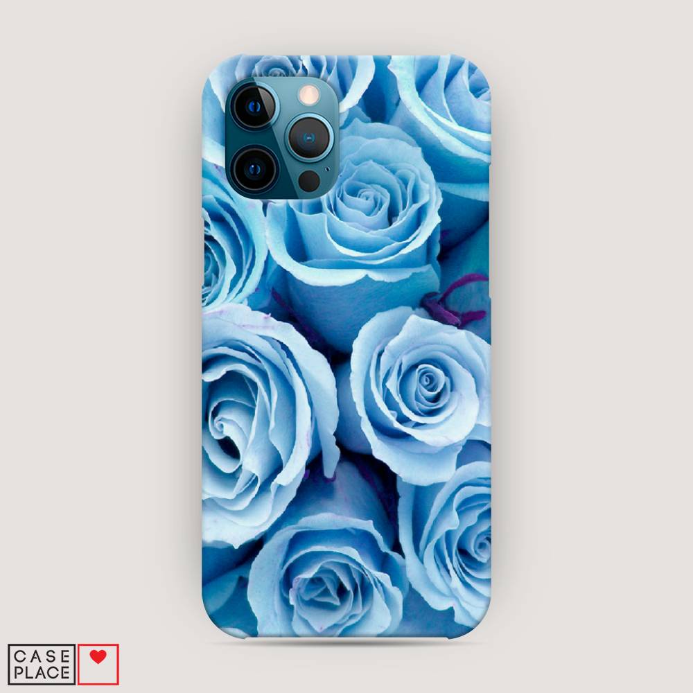 

Пластиковый чехол "Лазурные розы" на Apple iPhone 12 Pro Max, 12720-6