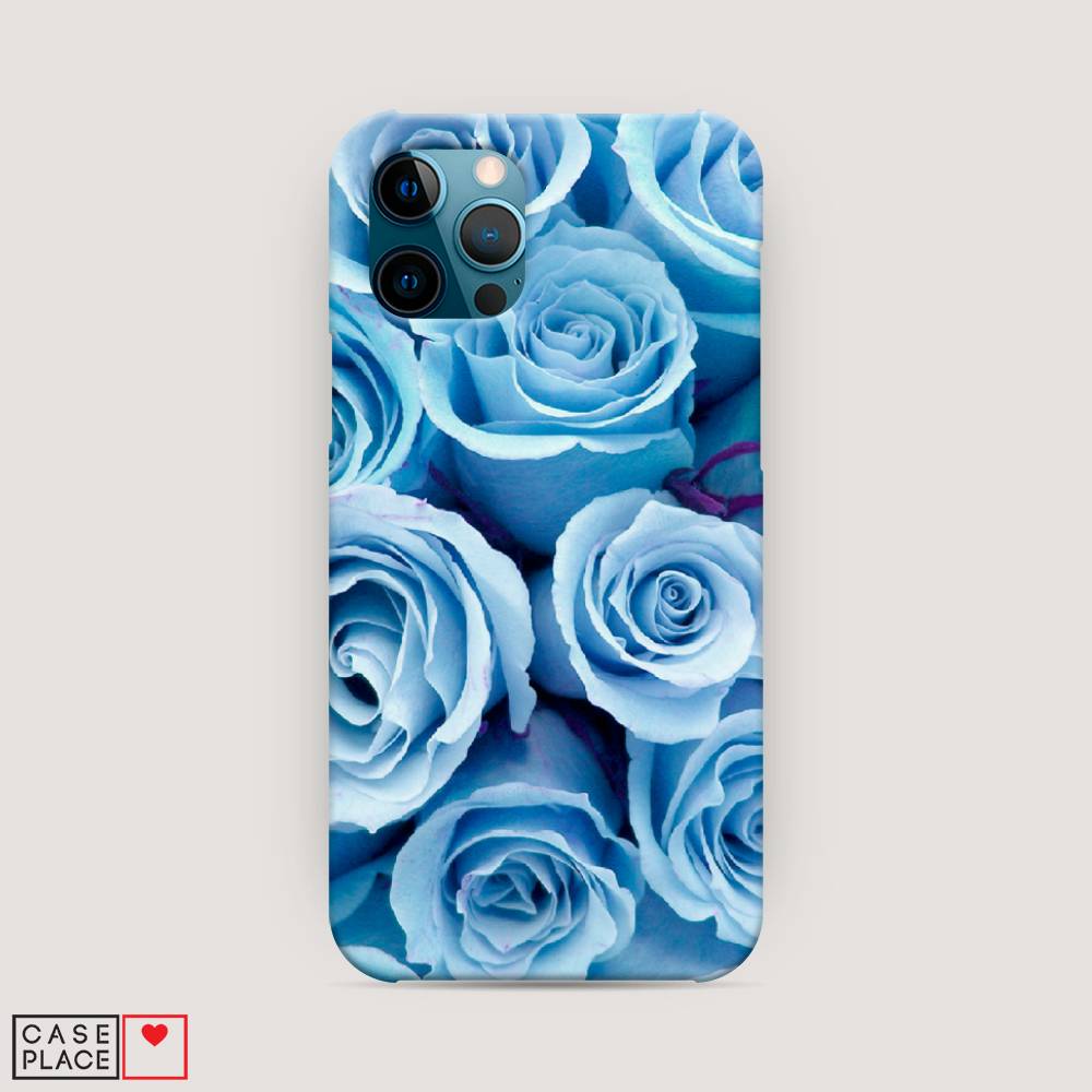 

Пластиковый чехол "Лазурные розы" на Apple iPhone 12 Pro, 12820-6