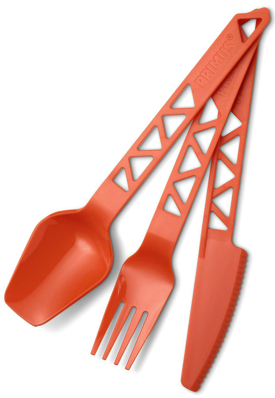 Столовые приборы Primus Lightweight TrailCutlery Tangerine