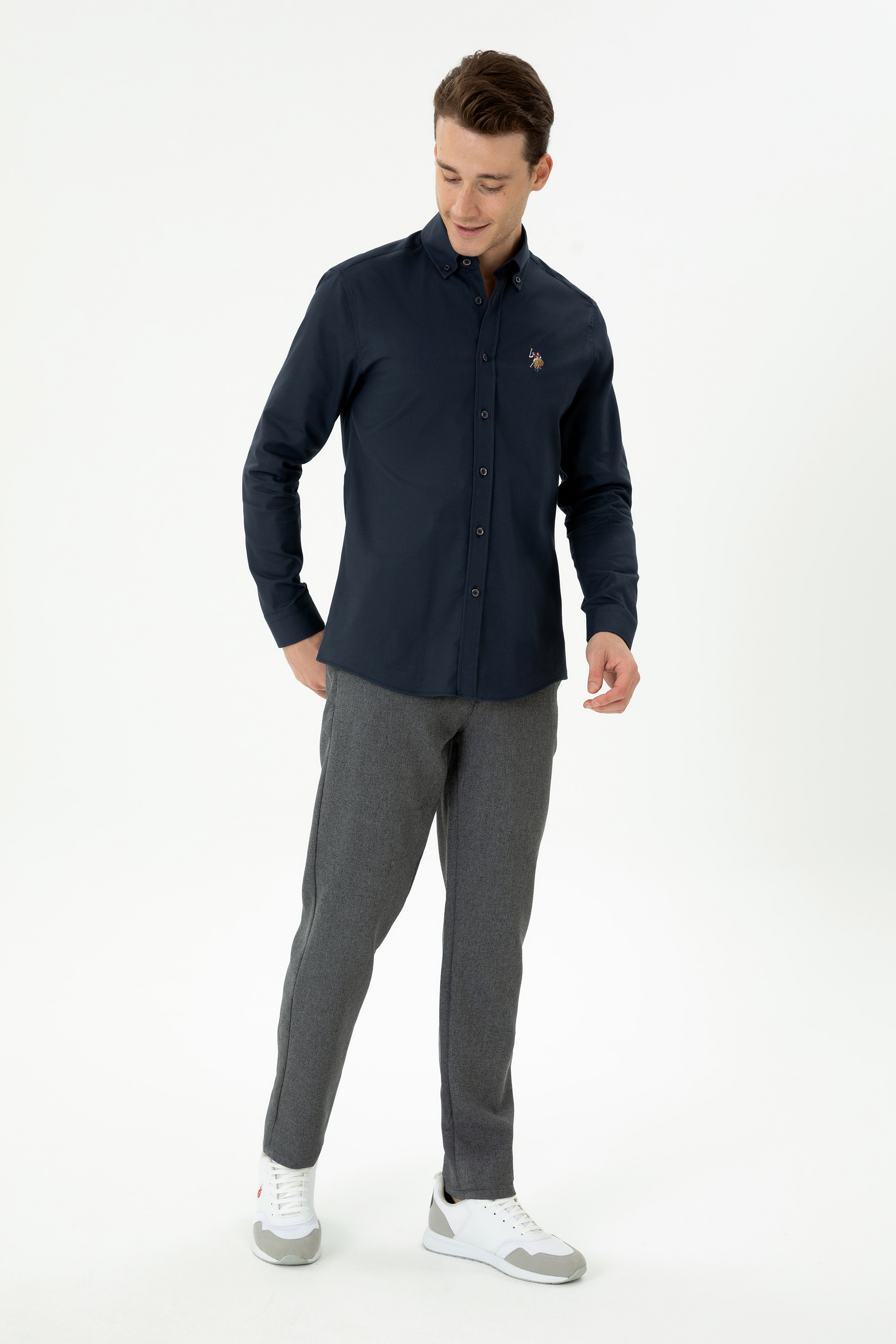 

Брюки мужские U.S. POLO Assn. G081GL0780GOBAR серые 29, Серый, G081GL0780GOBAR