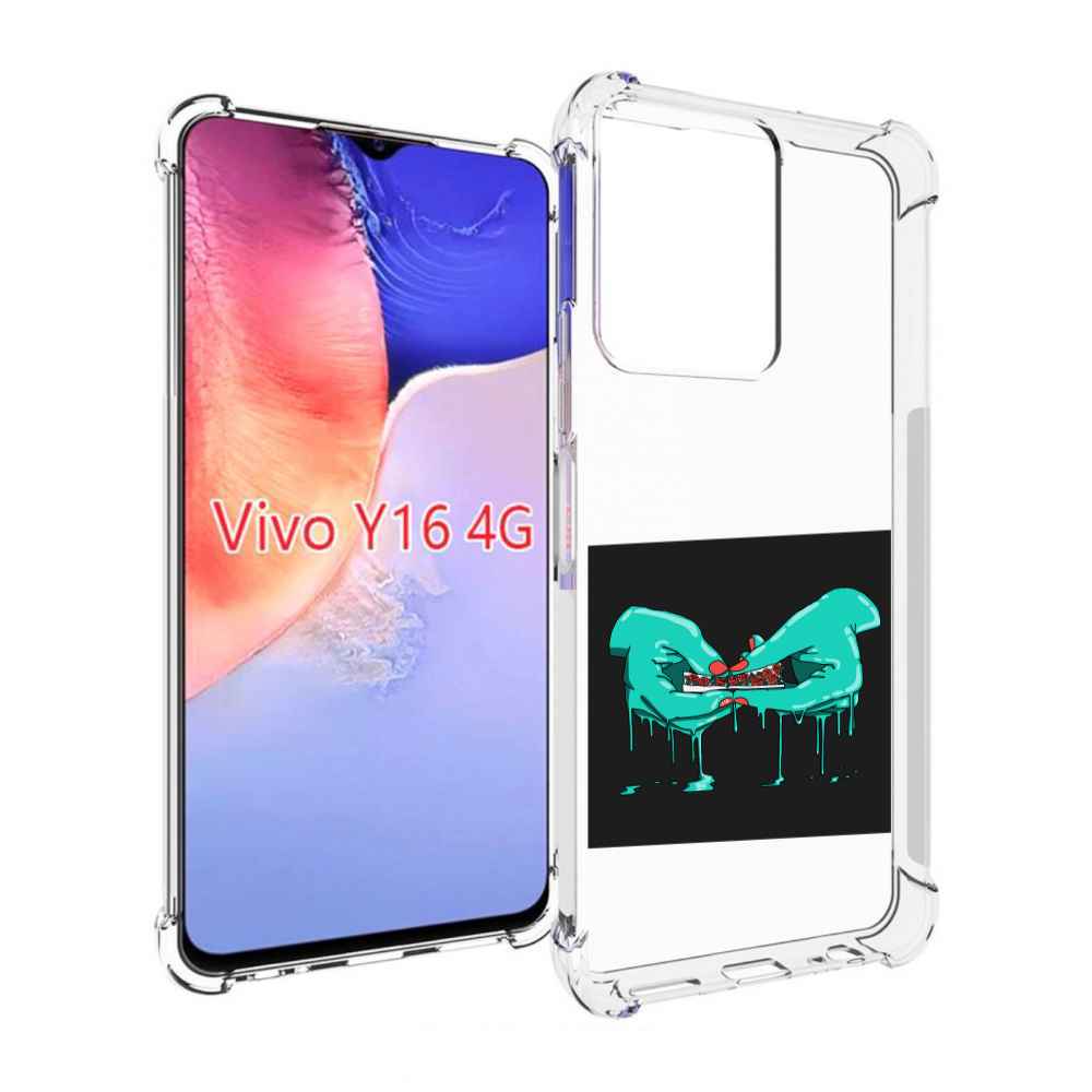 

Чехол MyPads закручиваю-розочки для Vivo Y16 4G/ Vivo Y02S, Прозрачный, Tocco