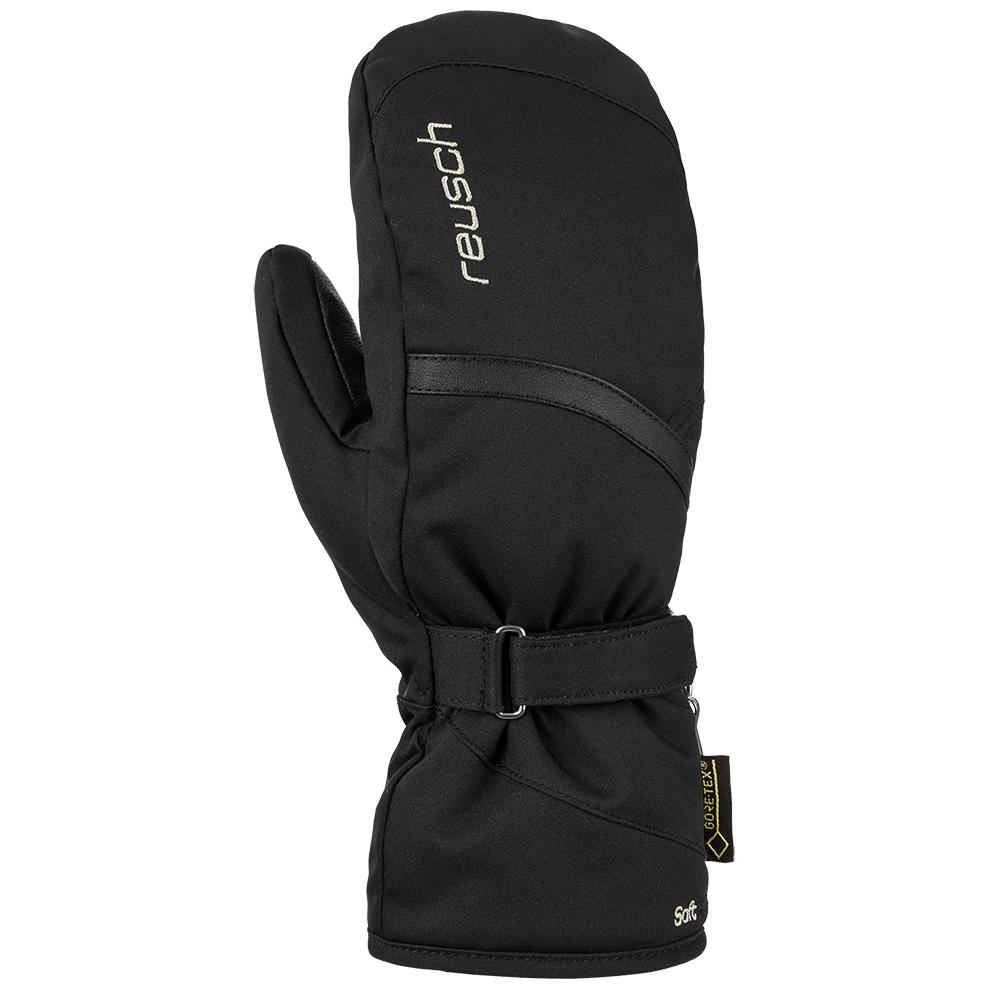 фото Варежки reusch alexa gtx mitten, 2020, black/silver, 6