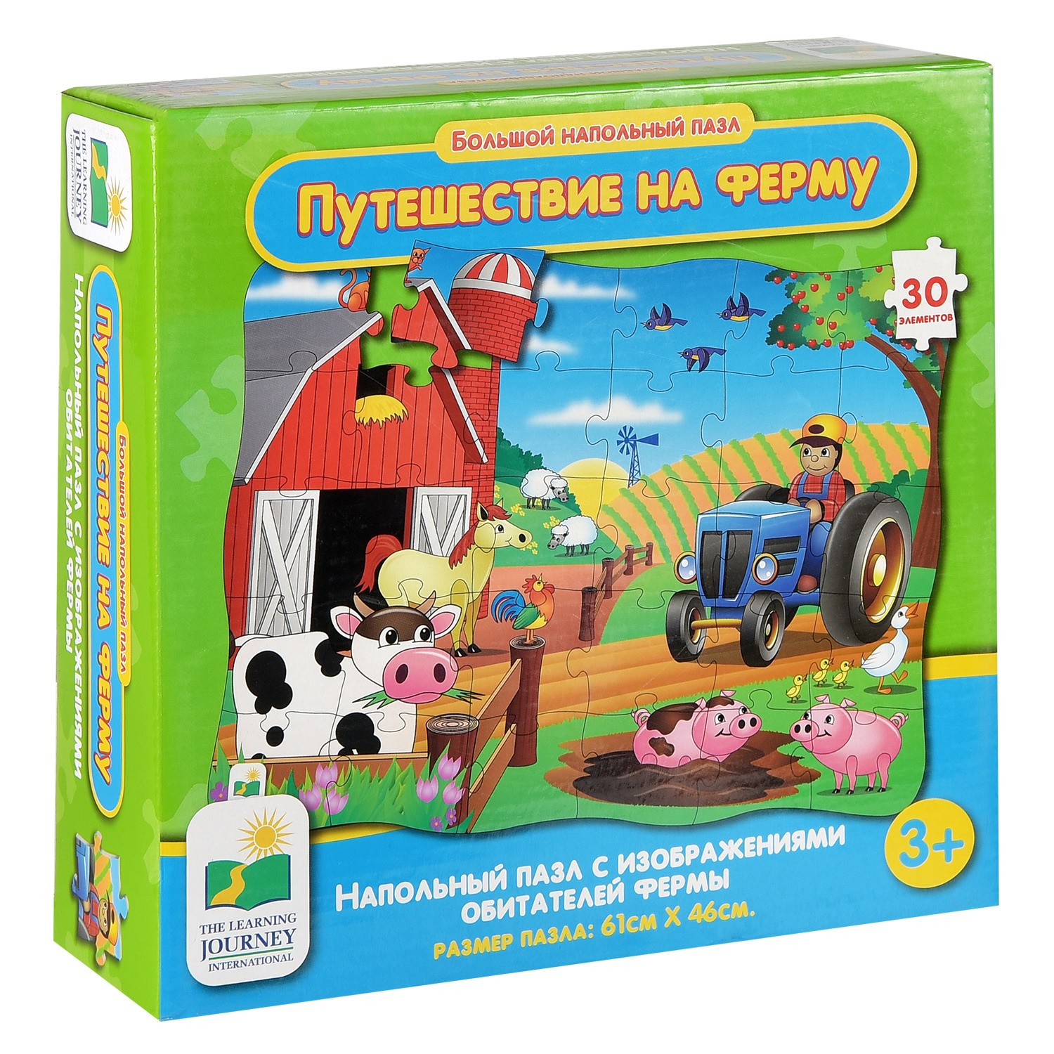 

Пазл LJ Путешествие на ферму, от 3 лет, 719879пц, 719879пц