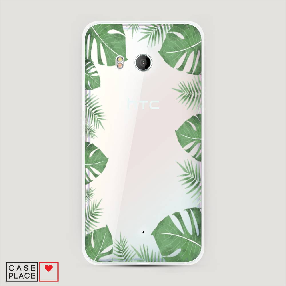 

Чехол Awog "Листья папоротника рамка" для HTC U11