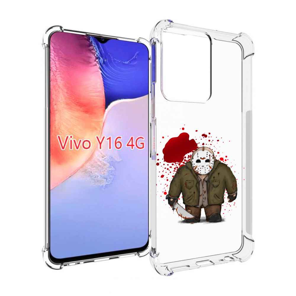 

Чехол MyPads джейсон для Vivo Y16 4G/ Vivo Y02S, Прозрачный, Tocco