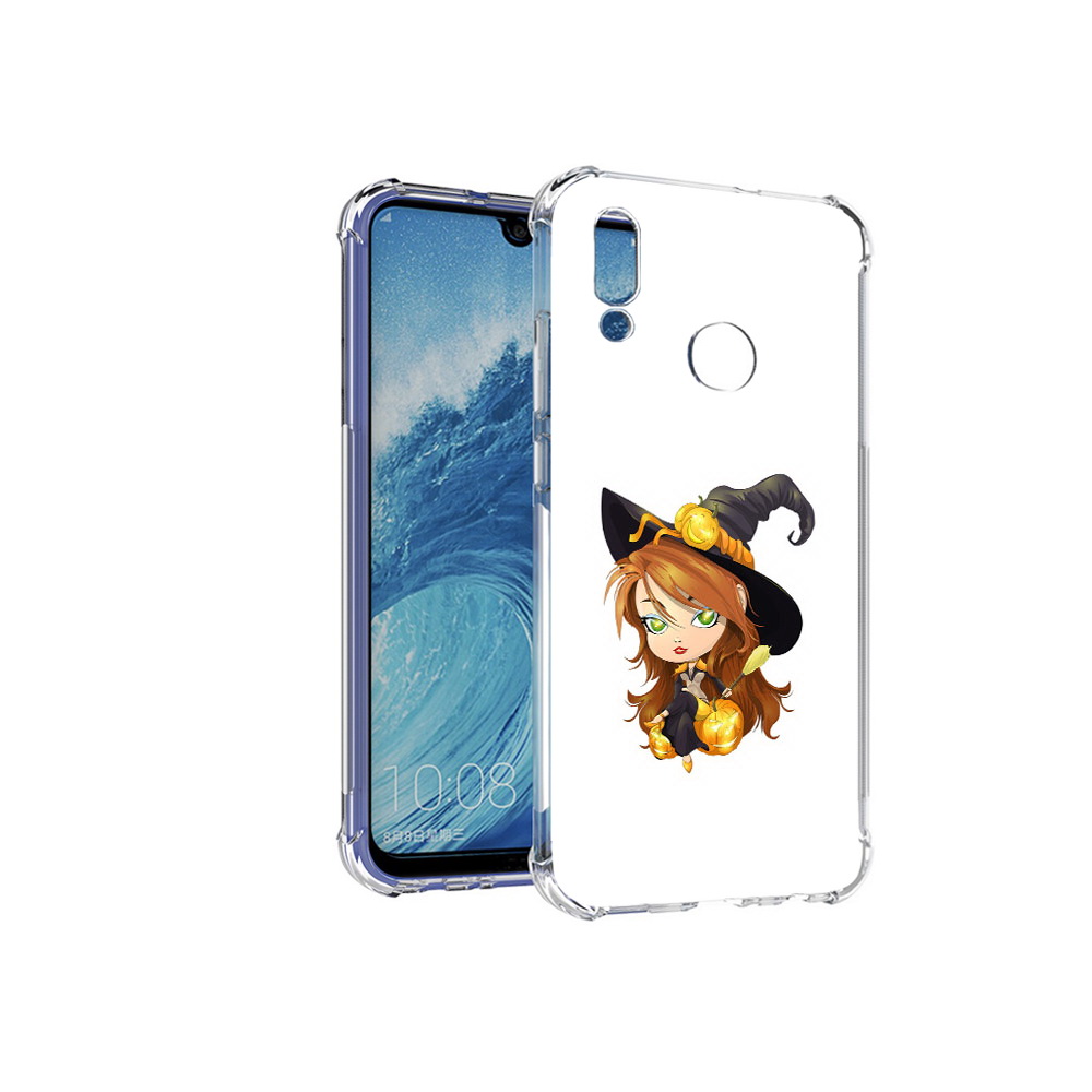 

Чехол MyPads Tocco для Huawei P Smart (2019) Ведьмочка, Прозрачный, Tocco