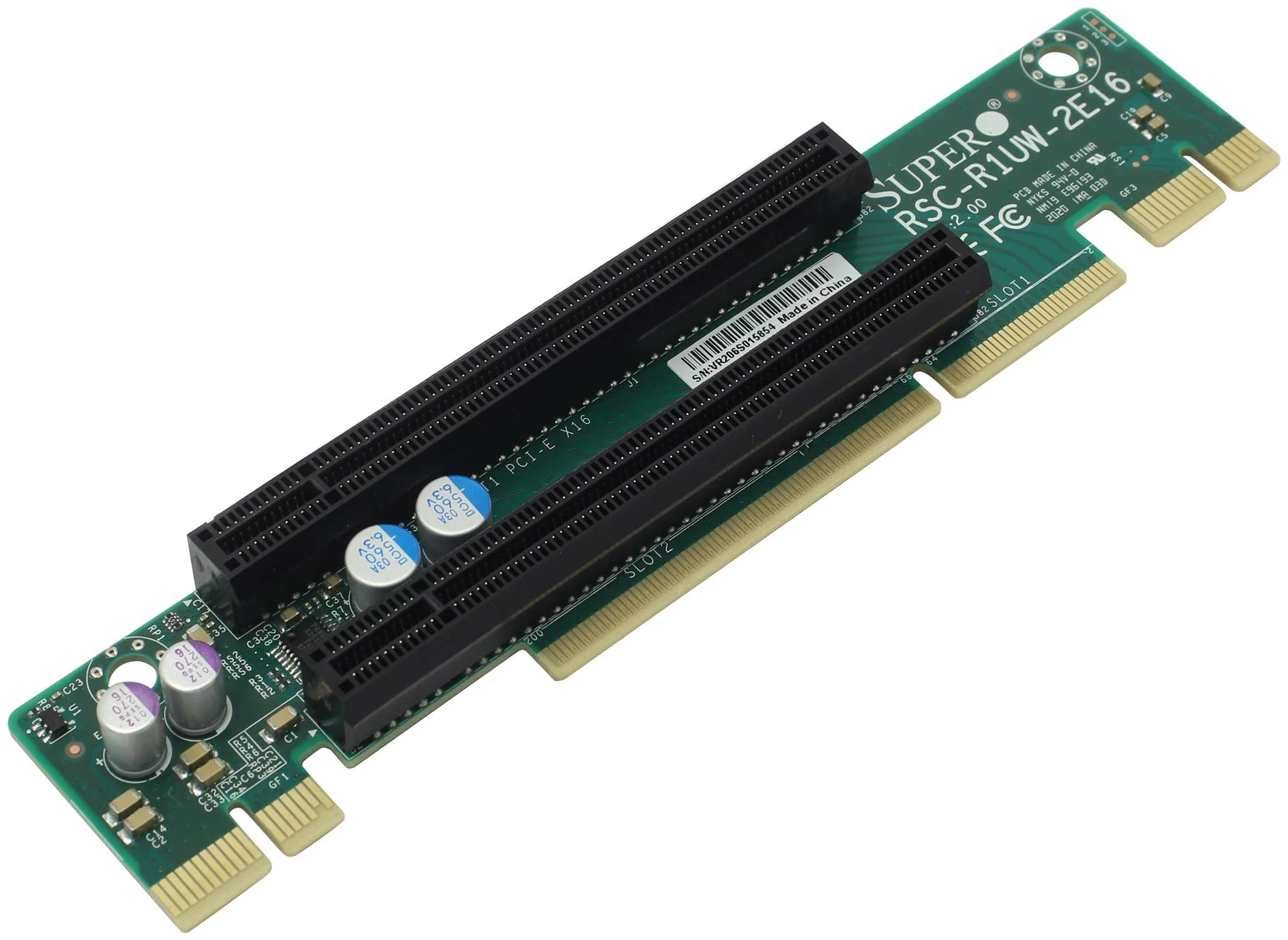 

Райзер Supermicro (RSC-R1UW-2E16)