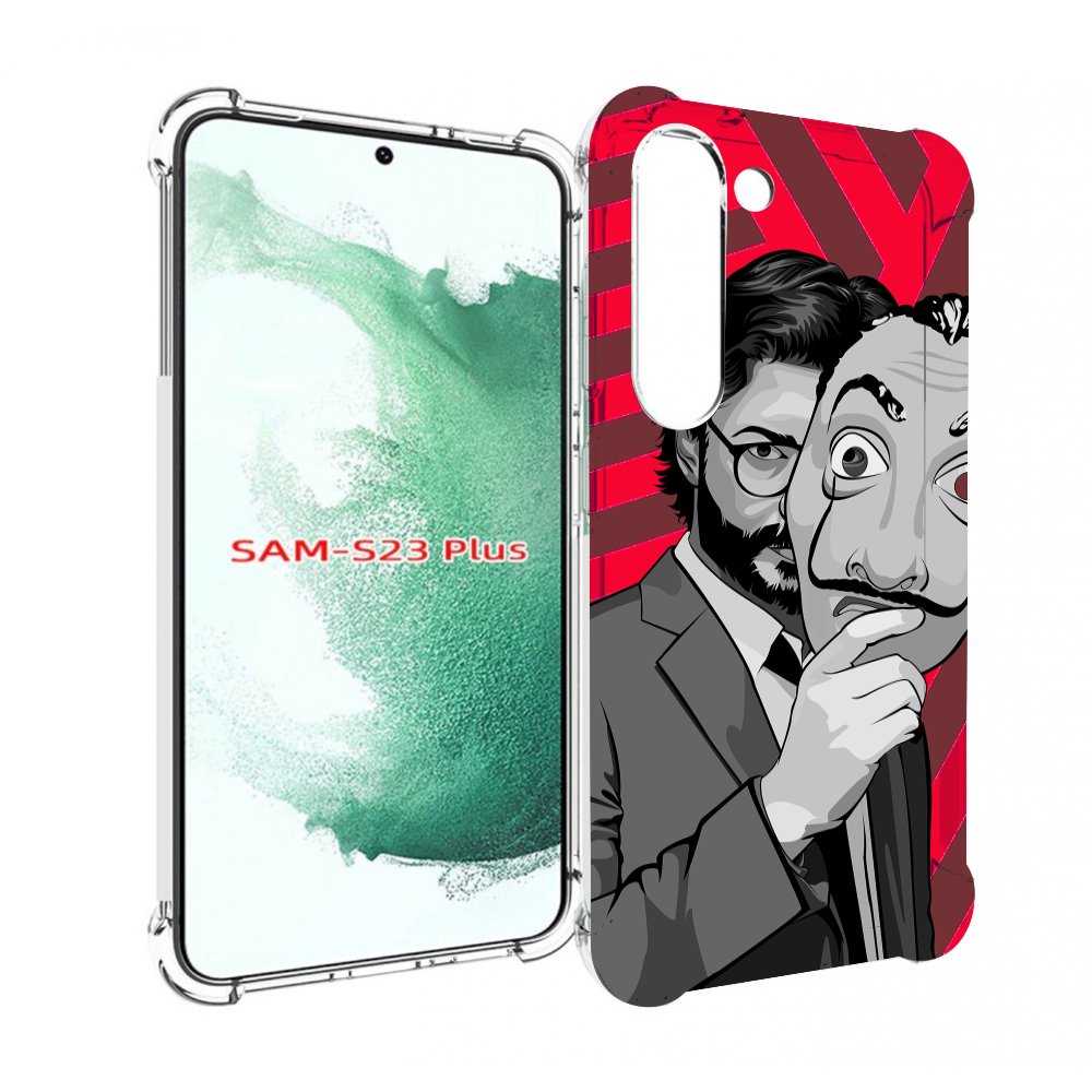 

Чехол MyPads Профессор-бумажый-дом для Samsung Galaxy S23 Plus +, Прозрачный, Tocco