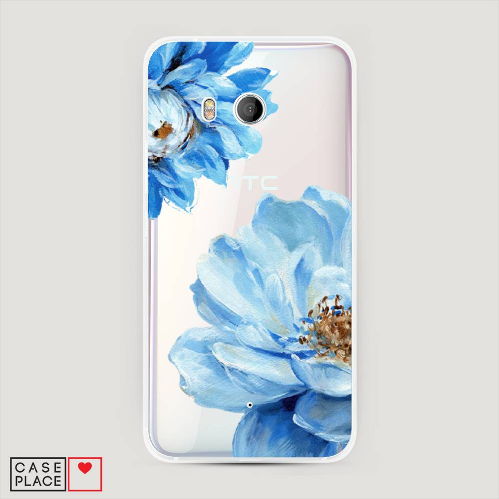 

Чехол Awog "Голубые клематисы" для HTC U11