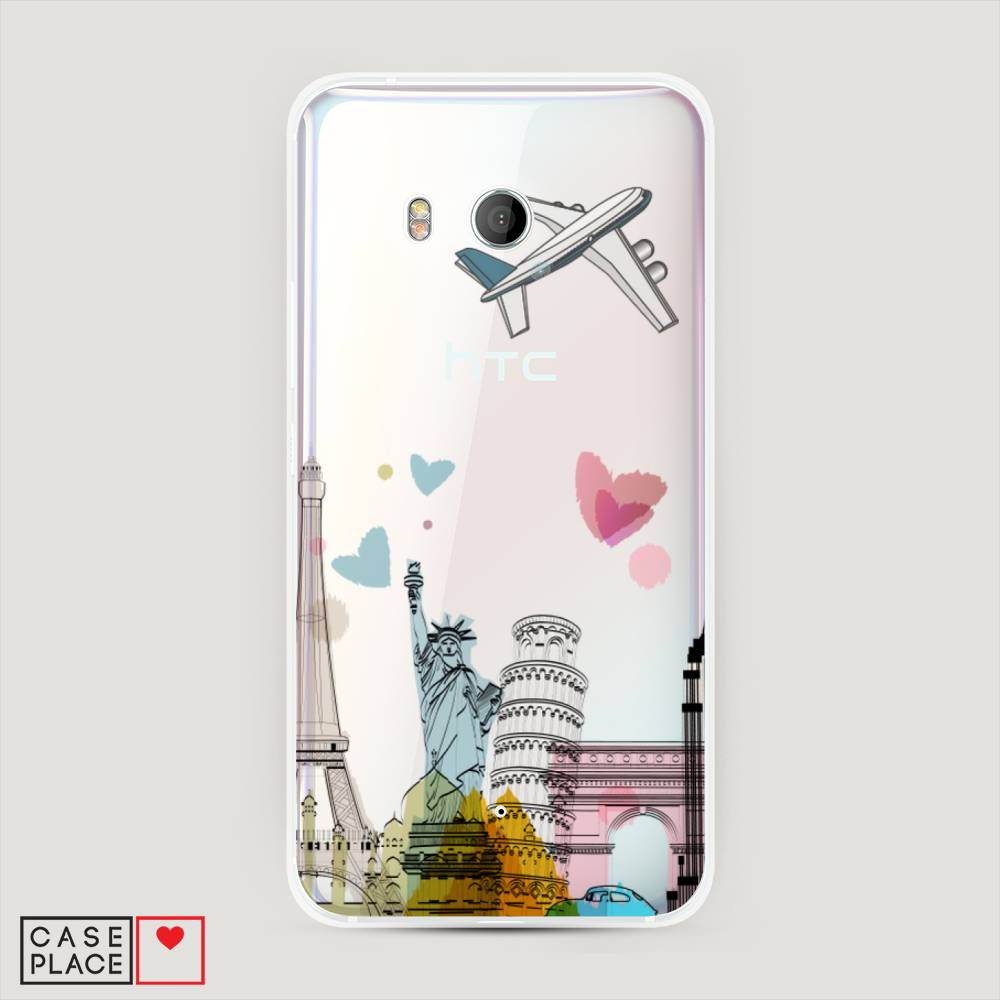 

Чехол Awog "Самолет путешествий" для HTC U11