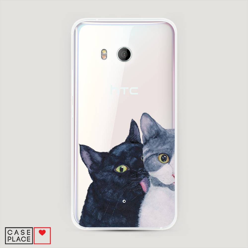 

Чехол Awog "Кошачья любовь" для HTC U11