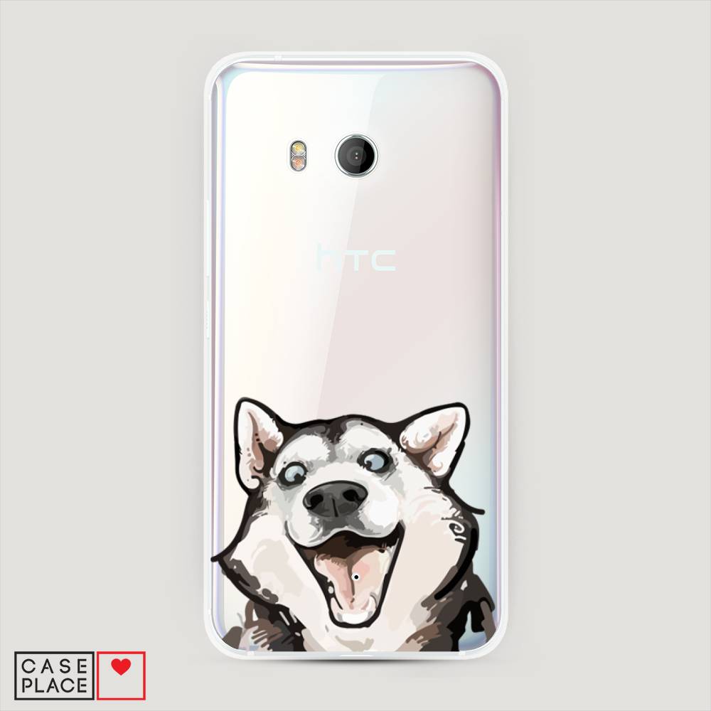

Чехол Awog "Радостный хаски" для HTC U11