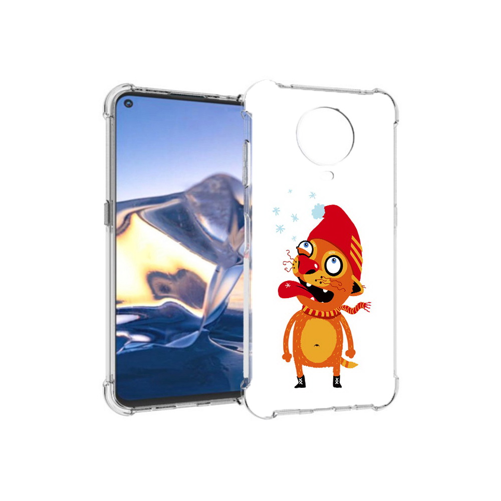 

Чехол MyPads Tocco для Nokia G10 Зимний кот (PT171673.98.88), Tocco