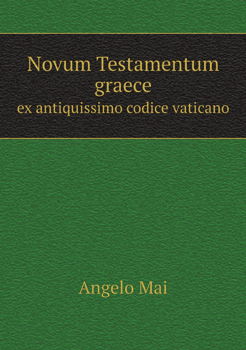 

Codex vaticanus microform. (He koine diatheke) Novum Testamentum graece