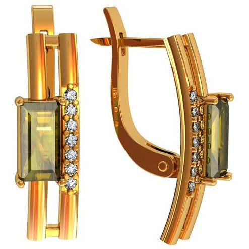 

Серьги женские из серебра ПРИВОЛЖСКИЙ ЮВЕЛИР 362549-FA11FA39, фианит, 362549-FA11FA39