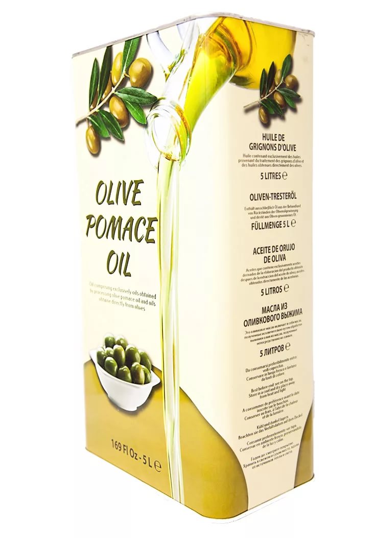 Натуральное Оливковое масло для жарки Olio Pomace Oil,холодного отжима,1л