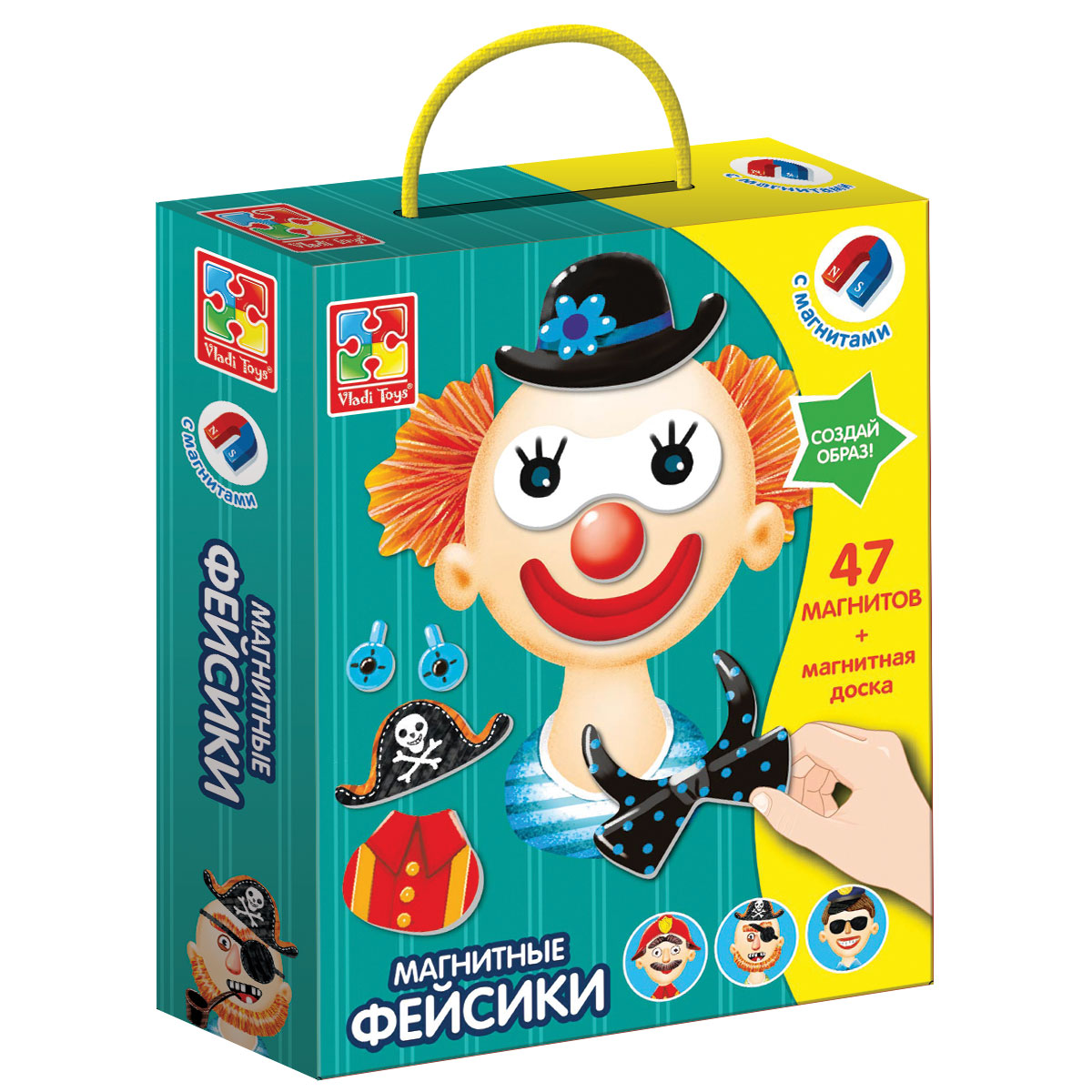 

Магнитная игра Фейсики Vladi Toys