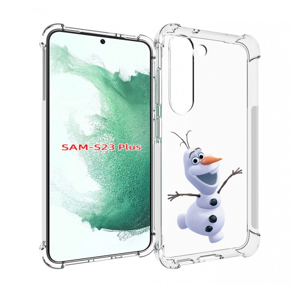 

Чехол MyPads Олаф-холодное-сердце для Samsung Galaxy S23 Plus +, Прозрачный, Tocco