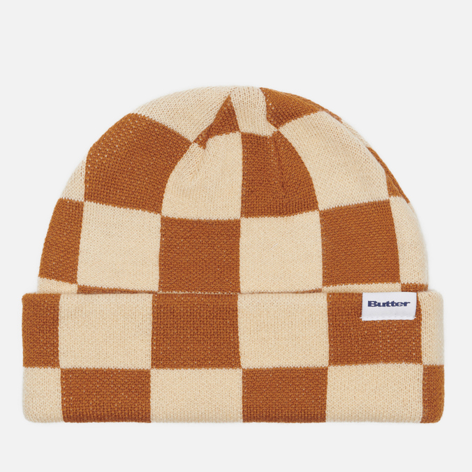 

Шапка Butter Goods Checkered коричневый, Размер, Checkered