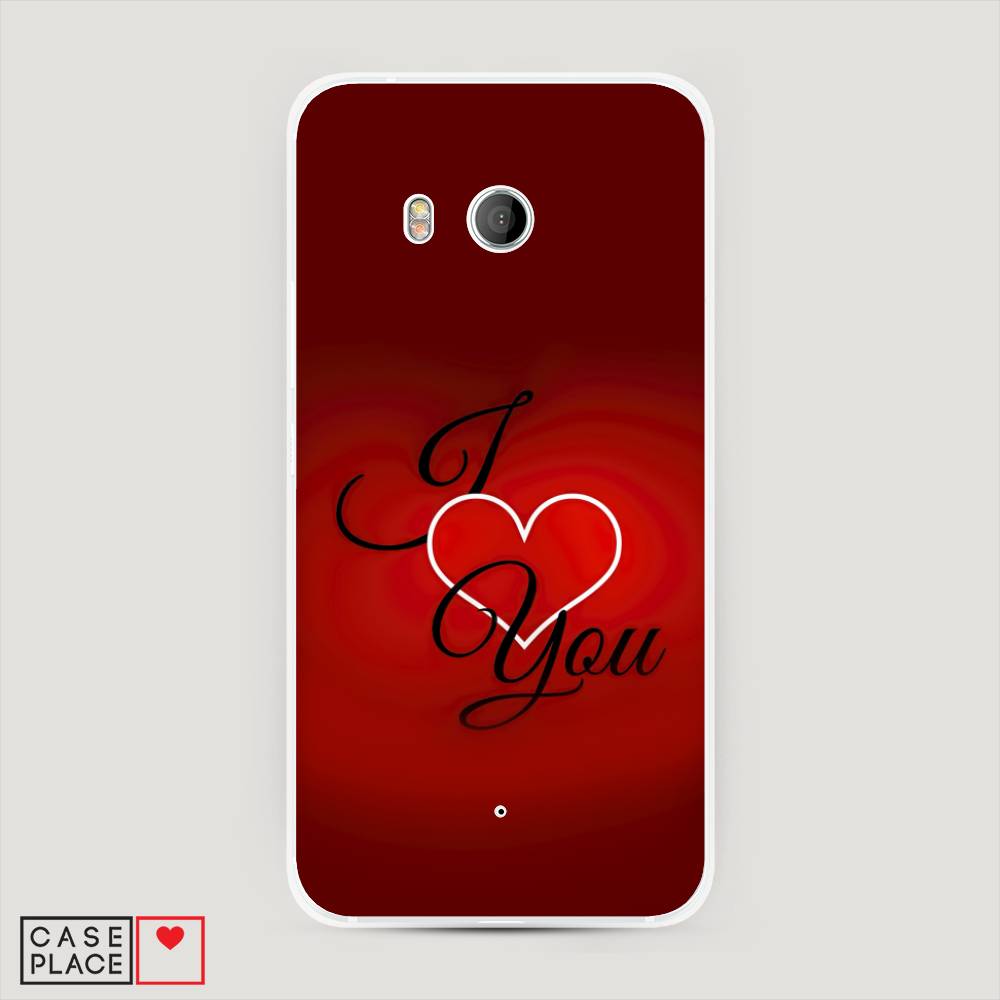

Чехол Awog "I love you 3" для HTC U11, 101540-5