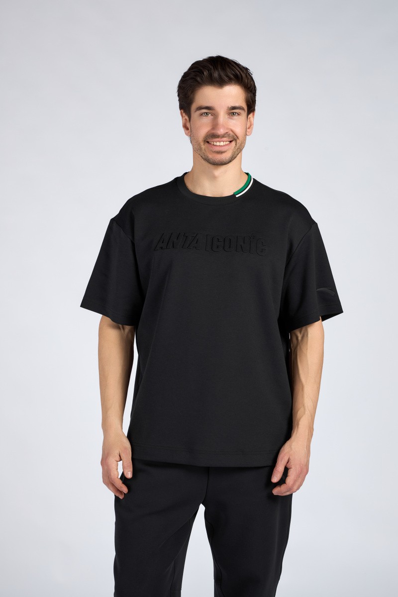 

Футболка мужская Anta 852418111 ICONIC черная 4XL, Черный, 852418111 ICONIC
